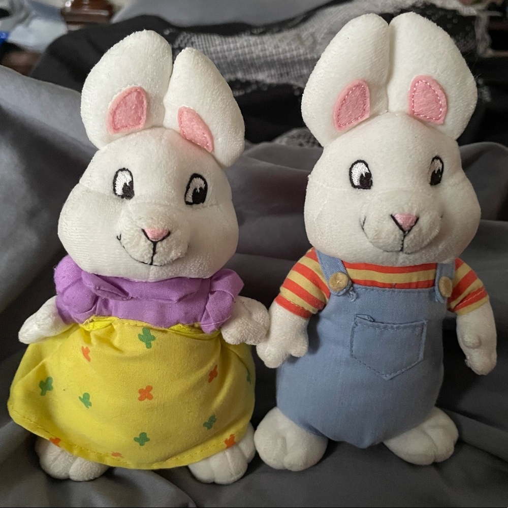 Max & Ruby plush dolls by Ty
